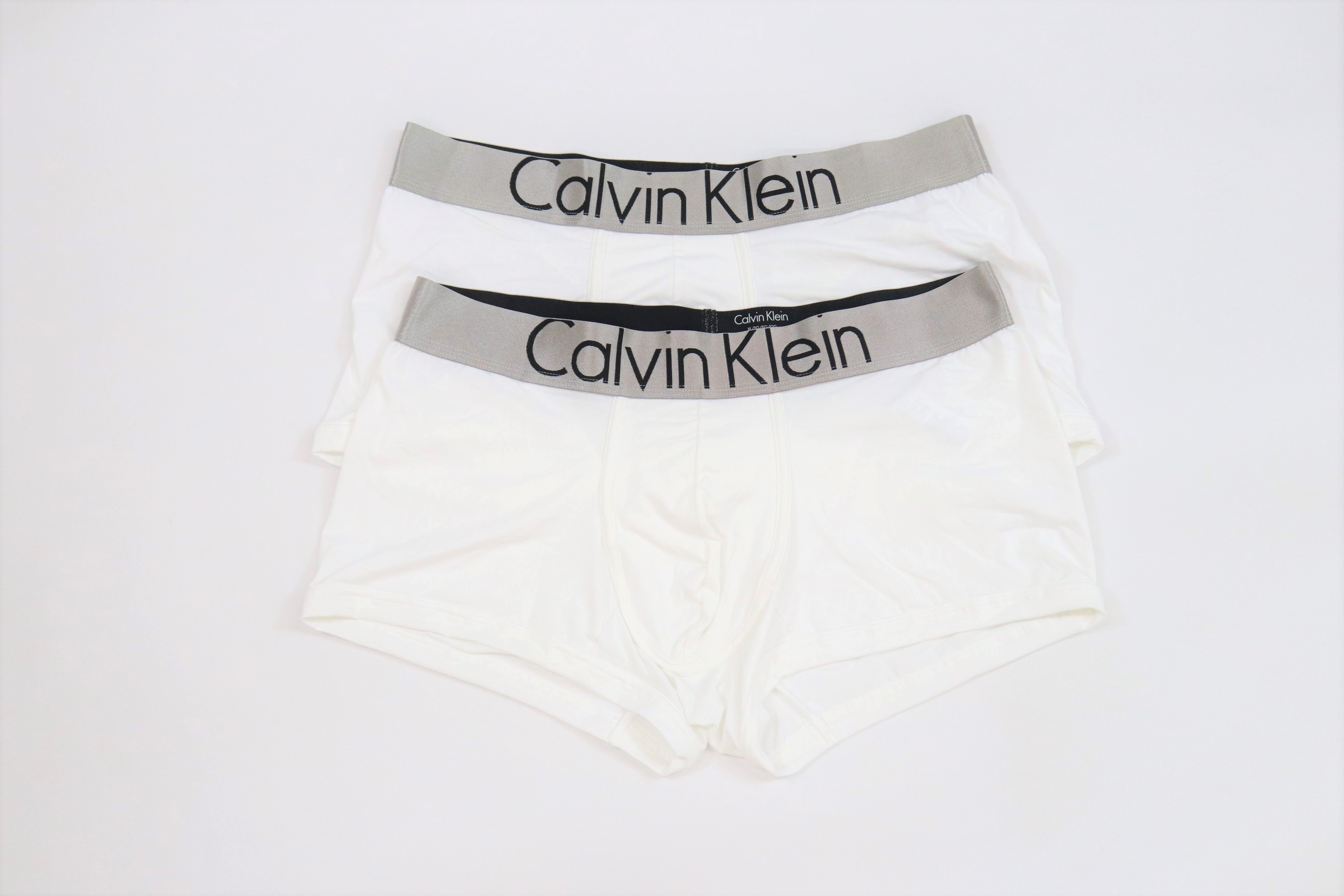 2枚パック カルバンクライン ボクサーパンツ Calvin Klein 下着 アンダーウェア メンズ 男性 コットン インナー ホワイト ローライズ